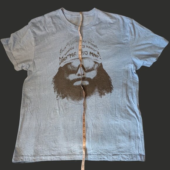 Vintage-Style Macho Man Randy Savage Tee (XL) – Tagless, Tube-Knit, Licensed - Picture 3 of 5